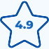 4.9 Star Rated